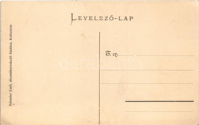 Keresd, Cris, Kreis; várrom. Schuster Emil kiadása / castle ruins - Image 2