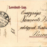1906 Körmöcbánya, Kremnitz, Kremnica; Fő tér, Janovszky Vilmos üzlete. Ritter Lipót J. kiadása / main square, shop - Image 2