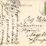 1907 Szatmárnémeti, Satu Mare; Deák tér, Mertz István, Lengyel Imre és Halász Mór üzlete / square, shops - Image 2