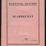 1948 Bp., Kohóipari Központ arcképes igazolvány - Image 2