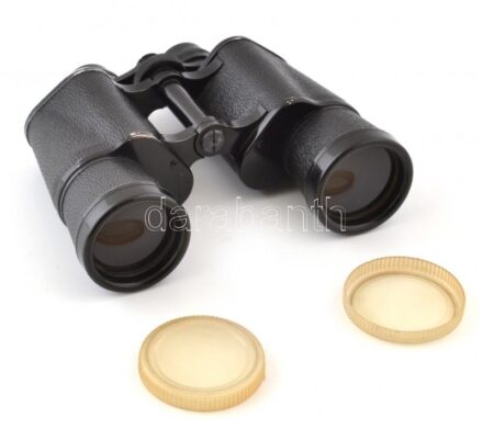 Harvey 10x50 Coated Optics távcső, lencsevédőkkel, megkímélt állapotban, 20x17,5 cm