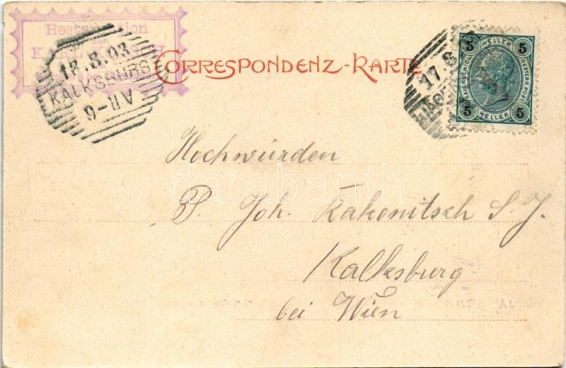 1903 Krnov, Jägerndorf; K. k. Oberrealschule / school - Image 2
