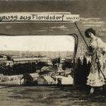 1907 Wien, Vienna, Bécs XXI. Floridsdorf. Gruss aus montage (EK)