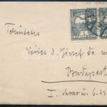 cca 1910 Prohászka Ottokár (1858-1927) püspök autográf BÚÉK felirata névjegykártyáján - Image 2