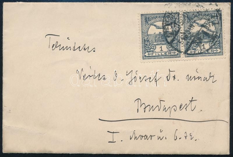 cca 1910 Prohászka Ottokár (1858-1927) püspök autográf BÚÉK felirata névjegykártyáján - Image 2