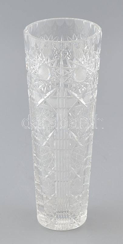Kristály váza, Hibátlan. 26 cm