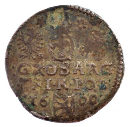 Lengyel Királyság / Bromberg 1600. 3Gr Ag 'III. Zsigmond' T:2- patina Poland / Bromberg 1600. 3 Grossus Ag 'Sigismund III.' C:VF patina Kopicki 1164.