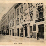 1904 Trento, Trient (Südtirol); Hotel Carloni, Cambio Valu, Hotel de l'Europe (EK)