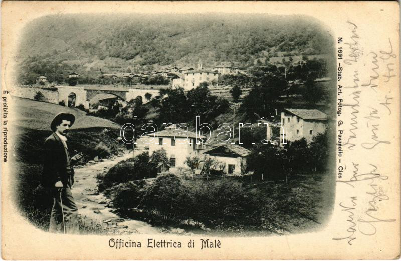 1904 Malé (Südtirol), Officina Elettrica / Electrical Workshop (EK)