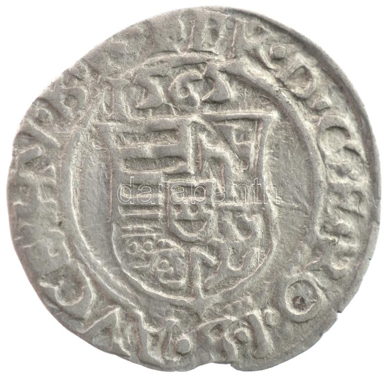 1565K-B Denár Ag 'I. Ferdinánd' (0,35g) T:2 a perem kis része hiányzik Hungary 1565K-B Denar Ag 'Ferdinand I' (0,35g) C:XF a small part of the edge is missing Huszár: 936.,Unger II.: 748.a - Image 2