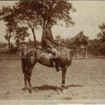 Osztrák-magyar lovas katona / WWI Austro-Hungarian K.u.K. military, cavalryman. photo (EB)