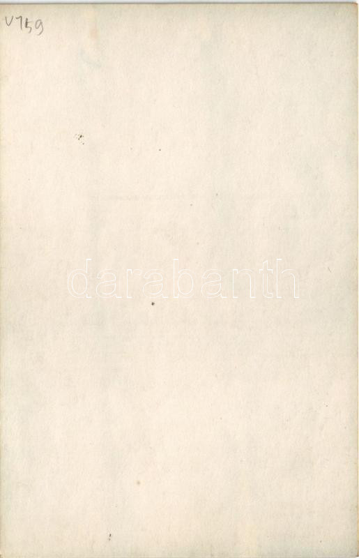 Meztelen erotikus hölgy neglizsében / Vintage erotic nude lady in negligee (non PC) - Image 2
