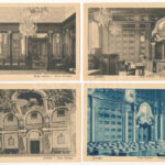 Dresden, Drezda; Neues Rathhaus / new old town hall, interior - 12 pre-1945 postcards - Image 3
