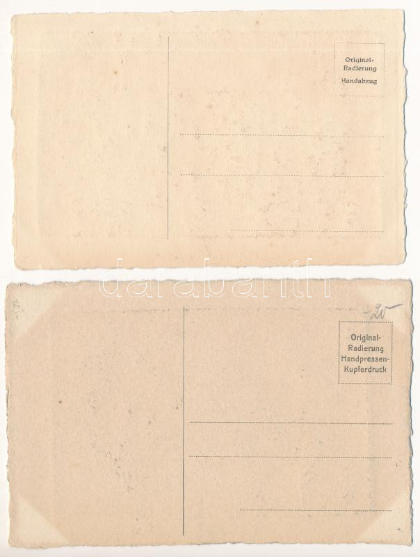 Dresden, Drezda; 4 pre-1945 postcards (Franz Jander) - Image 4