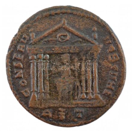 Római Birodalom / Aquileia(?) / Maxentius 306-312. AE Follis bronz (4,84g) T:2- Roman Empire / Aquileia(?) / Maxentius 306-312. AE Follis bronze 'IMP C MAXENTIVS P F AVG / CONSERV VRB SVAE - A?T' (4,84g) C:VF