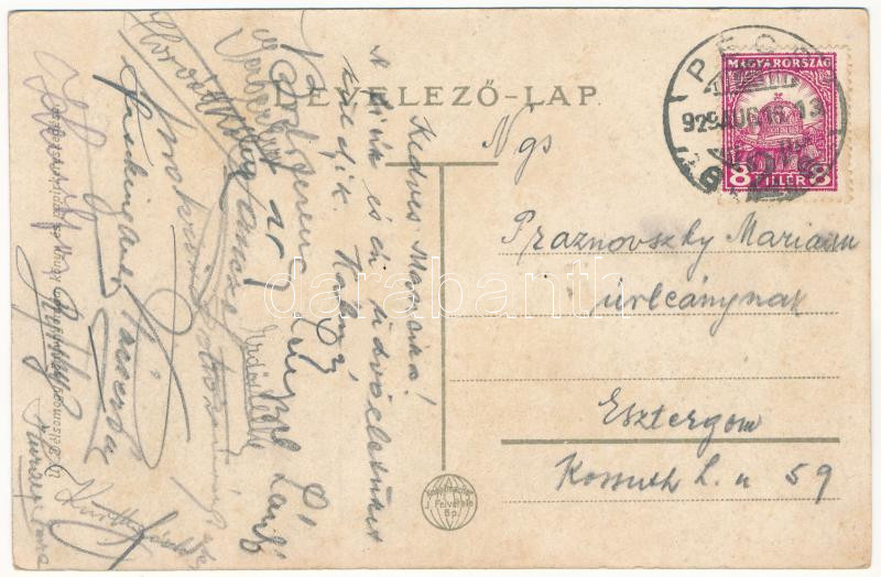 1929 Szigetvár, Zrínyi emlék, Korona szálloda, gyógyszertár - Image 2