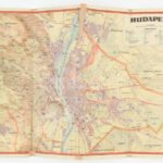 1934 Dr. Kogutowicz Károly: Budapest székesfővárosi térkép elemi iskolák III. osztálya számára. 1 : 40.000. Bp., Honvéd Térképészeti Intézet, ragasztásokkal, 54x41 cm