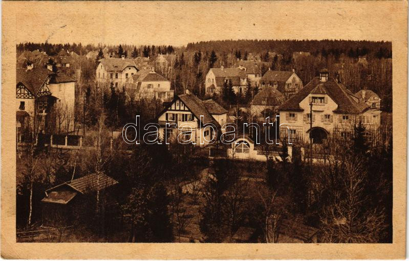 München, Munich; Solln, Blick von der Villa Hainzl (fl)