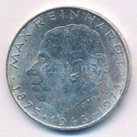 Ausztria 1973. 25Sch Ag 'Max Reinhardt' T:2 patina Austria 1973. 25 Schilling Ag 'Max Reinhardt' C:XF patina Krause KM#2915