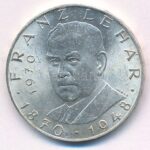 Ausztria 1970. 25Sch Ag 'Lehár Ferenc' T:2 Austria 1970. 25 Schilling Ag 'Franz Lehar' C:XF Krause KM#2907
