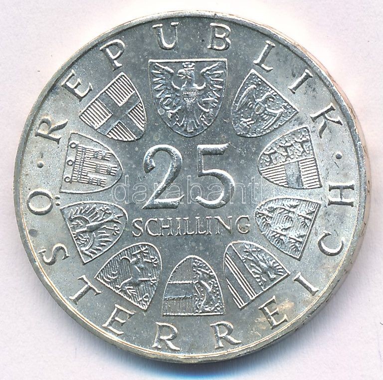 Ausztria 1970. 25Sch Ag 'Lehár Ferenc' T:2 Austria 1970. 25 Schilling Ag 'Franz Lehar' C:XF Krause KM#2907 - Image 2