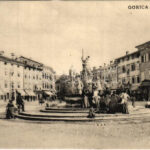 Gorizia, Görz, Gorica; Travnik / square, shop of Domenico Culot