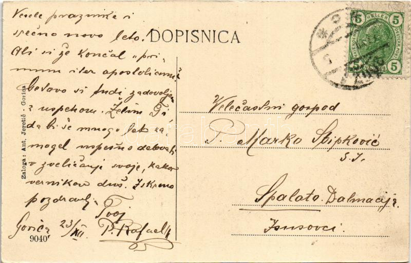 Gorizia, Görz, Gorica; Travnik / square, shop of Domenico Culot - Image 2