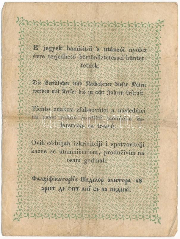 1848. 2Ft 'Kossuth bankó' 'FD.10' T:III Adamo G105 - Image 2