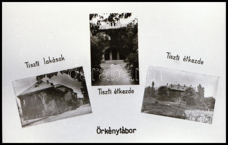 Örkénytábor - katonai tábor, fotóalbum repró negatívja, 11 kisfilm kocka tekercsben - Image 2