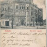 1908 Szabadka, Subotica; Tanítónőképző, Pukkel István üzlete. Lipsitz kiadása / teachers' training institute, shop (b)