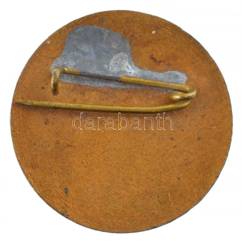 ~1960. 'TTE 50 év - Bp. Természetbarát Találkozó - 1960' zománcozott bronz jelvény T:1- apró zománchibák - Image 2