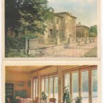 5 db MODERN magyar kis alakú leporellofüzet: Kecskemét, Szeged, Lillafüred, Miskolc-Tapolca, Harkányfürdő / 5 modern Hungarian mini leporello booklets - Image 2