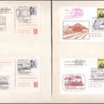 cca 1950-1980 10 db vasúti témájú cikk, képes újság kivágás - Image 3