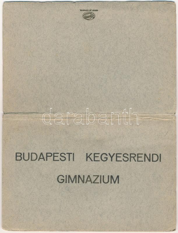Budapest V. Kegyesrendi Gimnázium, belsők - nem képeslapos leporellofüzet 21 lappal - Image 3