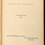 1959 Budapest Helyi Érdekű Vasút statisztikai évkönyv. A tervosztály kiadása. Kis példányszámú 67p.