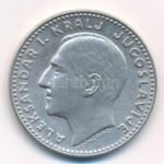 Jugoszlávia 1931. 20D Ag 'I. Sándor' T:1-,2 Yugoslavia 1931. 20 Dinara Ag 'Alexander I' C:AU,XF Krause KM#11