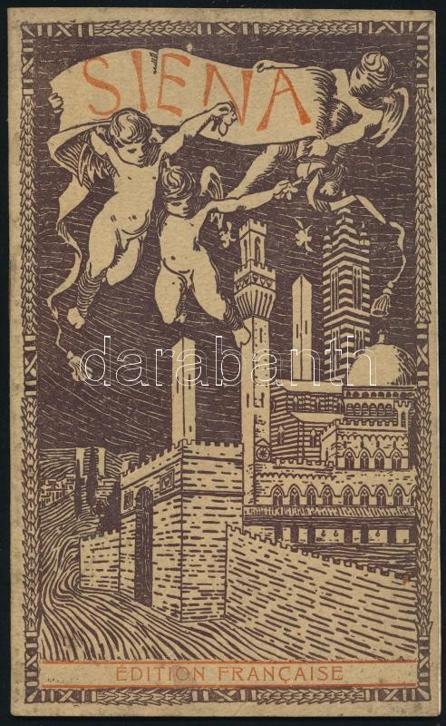 1908 Siena utazási prospektus képes 26p.
