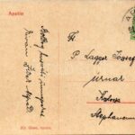 1910 Apatin, Fő utca. 254. Glasz kiadása / Hauptstrasse / main street (EK) - Image 2