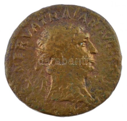 Római Birodalom / Róma / Traianus 98-117. Dupondius bronz (11,78g) T:3- Roman Empire / Rome / Trajan 98-117. Dupondius bronze '[IMP CAES] NERVA TRAIAN AVG [GERM P M] / [TR POT COS] III P P' (11,78g) C:VG RIC II 411.