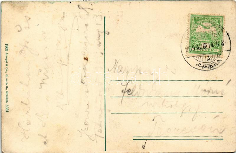 1909 Tátrafüred, Ótátrafüred, Altschmecks, Stary Smokovec (Tátra, Magas-Tátra, Vysoké Tatry); Nagyszálló / Grand Hotel - Image 2