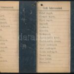 cca 1880-1910 'Baumwald Testvérek 'Lyon Városához' Budapest Múzeum - Körút 3. sz.' ruhaüzletének bevásárló könyvecskéje - Image 2