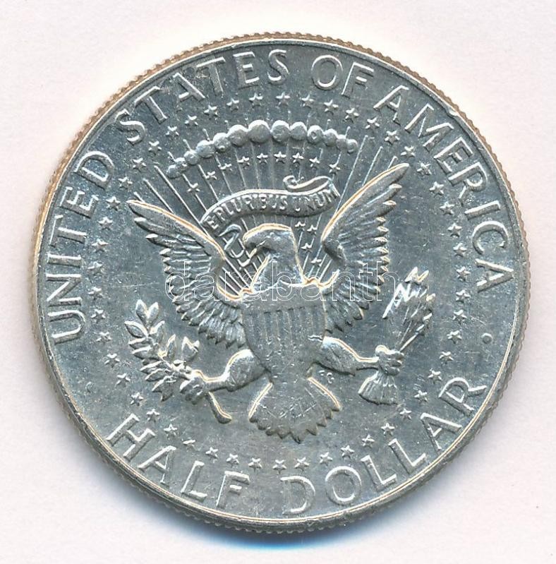Amerikai Egyesült Államok 1965. 1/2$ Ag 'Kennedy' T:2 USA 1965. 1/2 Dollar Ag 'Kennedy' C:XF Krause KM#202a - Image 2