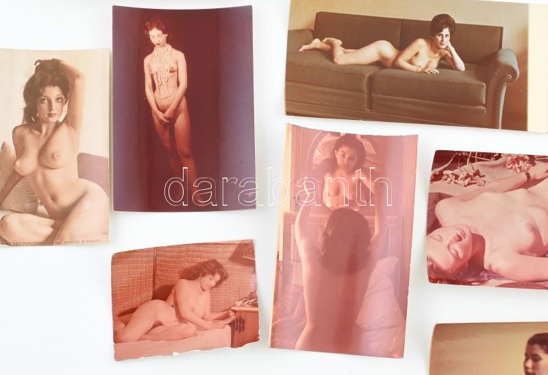 12 db erotikus / akt fotó, 10x6 cm körüli méretben - Image 2