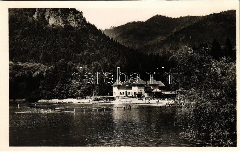 Tusnádfürdő, Baile Tusnad; Csukás tó / lake, spa