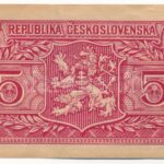 Csehszlovákia 1949. 5K T:III kis beszakadás Czechoslovakia 1949. 5 Korun C:F small tear Krause P#68 - Image 2