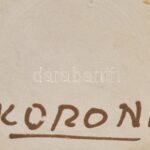 Korondi korsó, jelzett, apró hibákkal, m: 15cm - Image 2