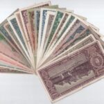 1936-1946. 22db-os bankjegytétel, mind klf, közte 1939. 5P + 1945. 50P + 1946. 1.000.000AP 'amelyeknek' T:II-III- - Image 2