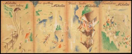 'Túráidra Nikotex' grafikus kártyanaptár, 'Piri' grafikája