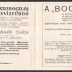 cca 1936 A 'Bocskay-Otthon' Hajdúszoboszló tájékoztató prospektusa - Image 2