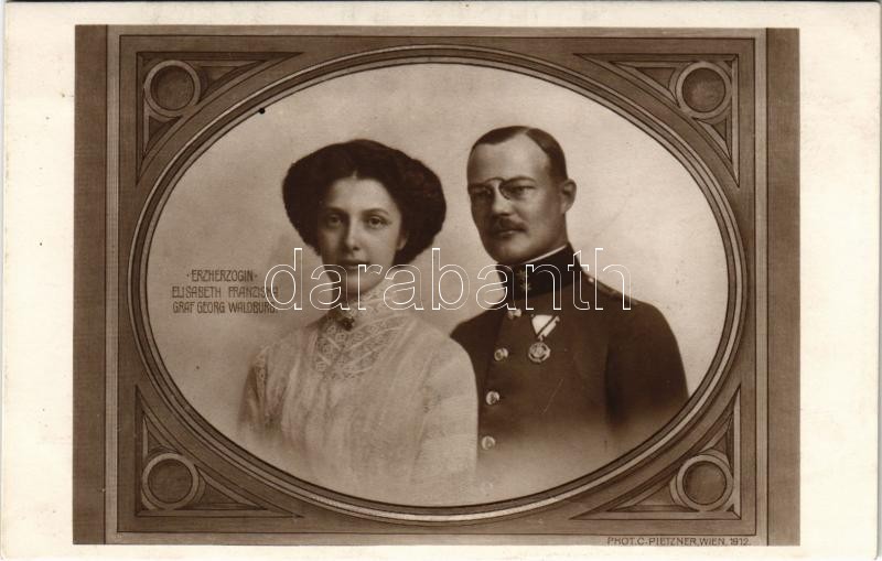 Erzherzogin Elisabeth Franziska, Graf Georg Waldburg